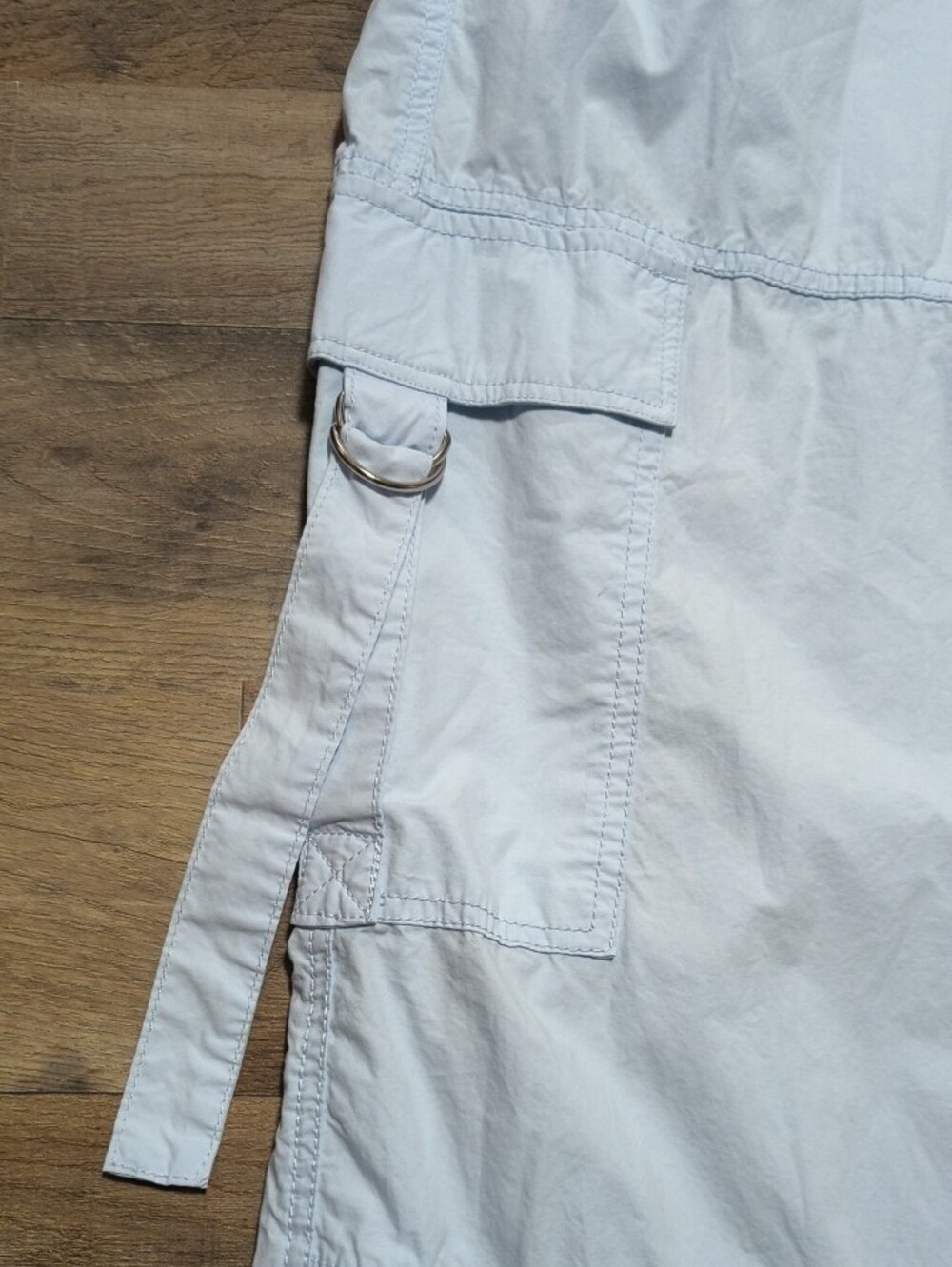 wild fable Light Blue Cargo Pants with Utility Pockets - Picture 2 of 4